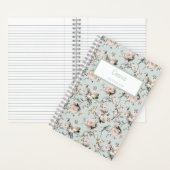 Bird in Blossom Personalized Journal Notebook Notizblock (Innen)