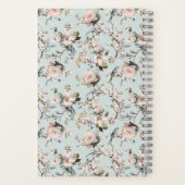 Bird in Blossom Personalized Journal Notebook Notizblock (Rückseite)