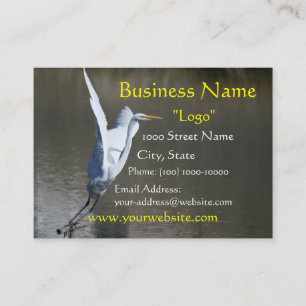 "Bird in Flight Business Card" Visitenkarte