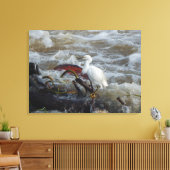 BIRD IN THE WILD #1 AUF LEINWAND 20 "x 16" (Insitu (Wohnzimmer))