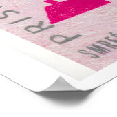 Bird in Tree - Matchbox Print - Czech Wall Art Poster (Ecke)