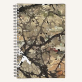 Bird in Tree Spiral Notebook Notizblock (Vorderseite)