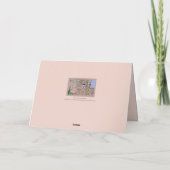 Bird in Window of Old Stone Gebäude (Rückseite)