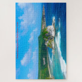 Bird Island Mariana Islands Weihnachtsgrüße Puzzle (Vertikal)