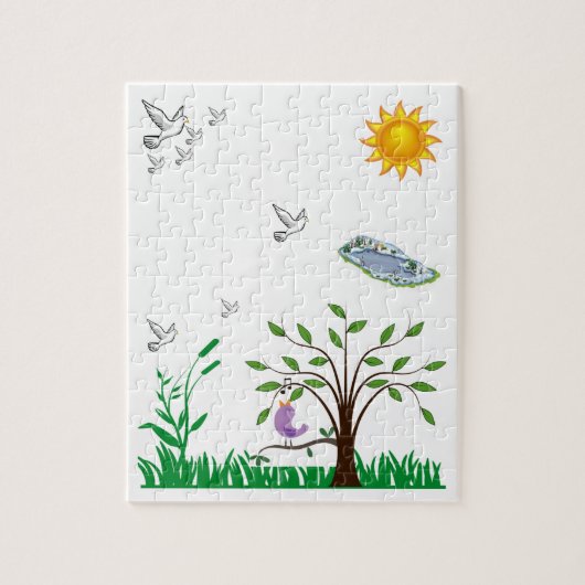Bird Jigsaw Puzzle (Vertikal)