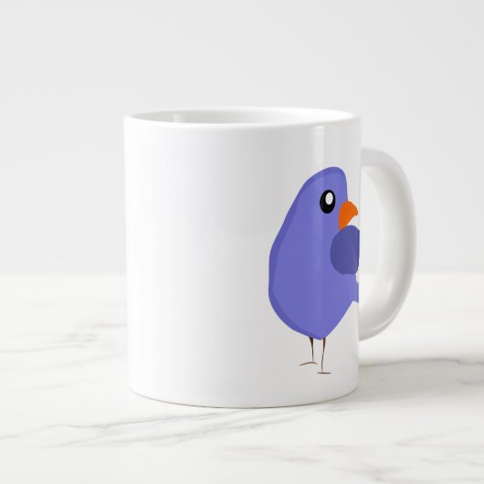 Bird Jumbo-Tasse (Vorderseite Rechts)