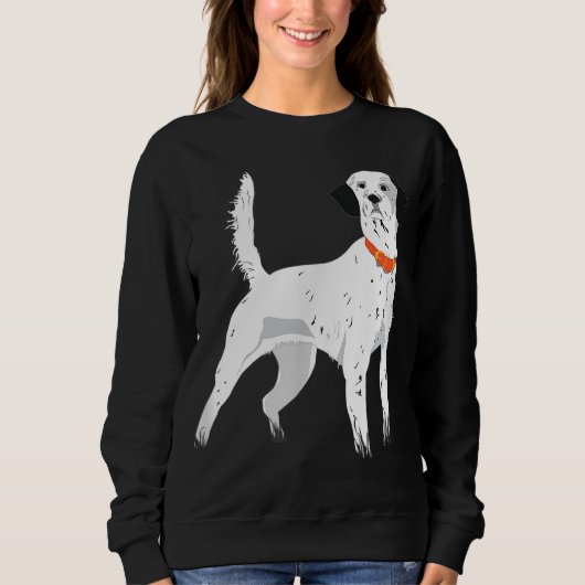 Bird Junting Hund English Setter Training Hunter D Sweatshirt (Vorderseite)