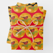 Bird Kardinal Wrapper Paper Geschenkpapier Set (Beispiel)
