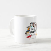Bird Keepers Club Kaffeetasse (Vorderseite Links)