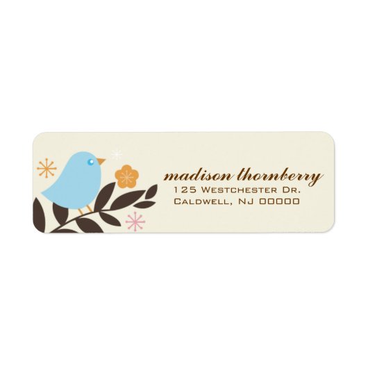 Bird Labels (Vorne)