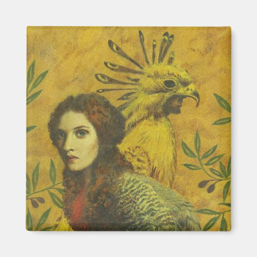 Bird Lady Magnet (Vorne)