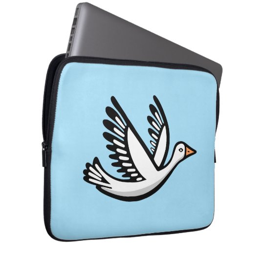 Bird Laptopschutzhülle (Vorne Rechts)