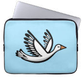 Bird Laptopschutzhülle (Vorderseite)