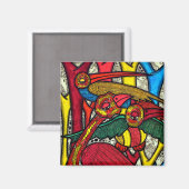 Bird Life Magnet (Vorderseite/Rückseite)