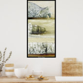 Bird Life Poster ~ Cliff Habitat (Küche)