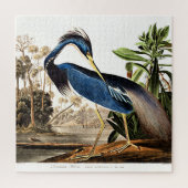 Bird - Louisiana Heron von John James Audubon Puzzle (Vertikal)