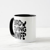 Bird Love Midfrau Tasse (Vorderseite Links)
