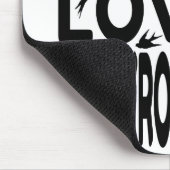 Bird Love Payroll Clerk Mousepad (Ecke)