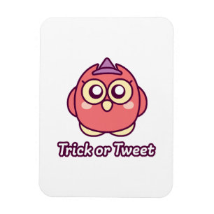 Bird Lover Halloween Niedliche Owl Hexe Magnet
