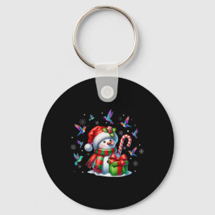 Bird Lover Hummingbirds Weihnachtsmannmütze Christ Schlüsselanhänger