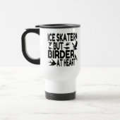 Bird Lover Ice Skater Reisebecher (Links)