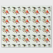 Bird Lover Kardinal Decoupage Craft oder Geschenk Geschenkpapier (Flach)