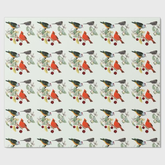 Bird Lover Kardinal Decoupage Craft oder Geschenk Geschenkpapier (Flach)