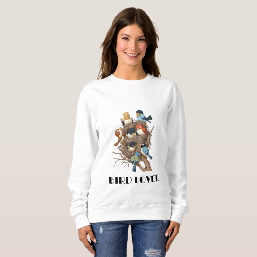Bird Lover Sweatshirt (Vorne ganz)
