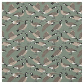 Bird Lovers Canada Génées Muster Sage Green Stoff (Muster)