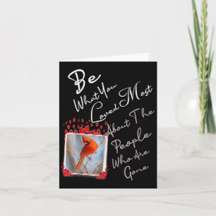 Bird Lovers Faith Quote & amp; Grafikdesign Red C Karte