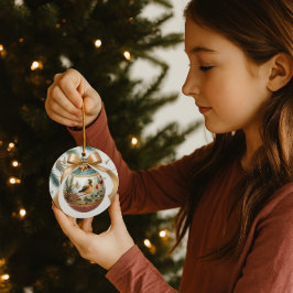 Bird Lovers Keepake Weihnachtsdekoration Keramik Ornament