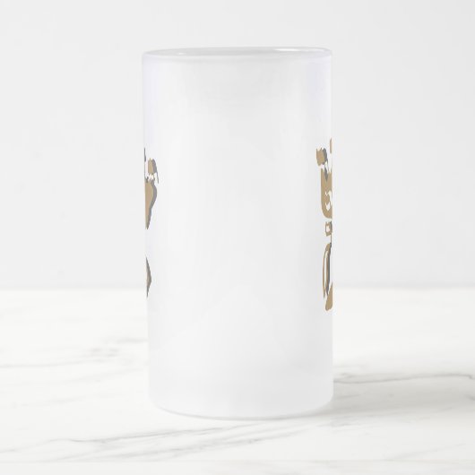 Bird Mattglas Bierglas (Mittel)