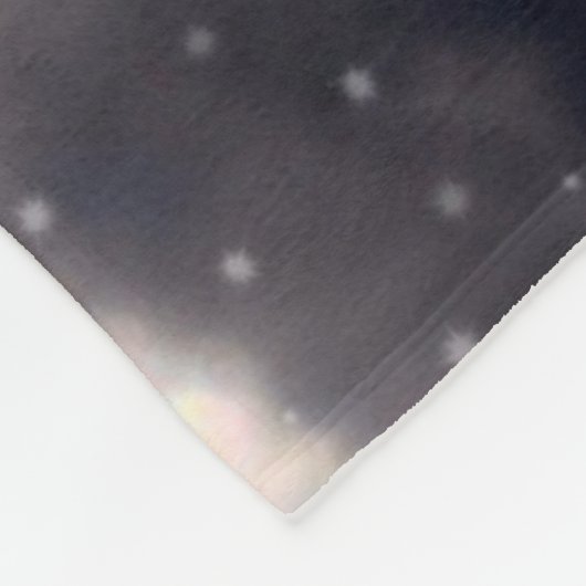 BIRD mit WINTER CAP Fleecedecke (Ecke)