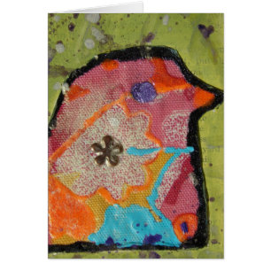 Bird Mixed Media-Jeden Anlaß