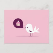 Bird Muffin Postkarte (Vorderseite)