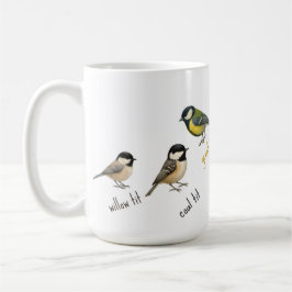 Bird Mug – Garden Birds Watercolour Coffee Cup Kaffeetasse