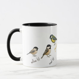 Bird Mug – Garden Birds Watercolour Coffee Cup Tasse