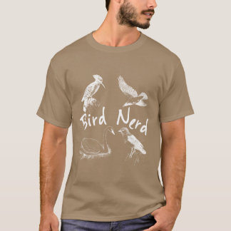 Bird Nerd Bird beobachtend Ornithologin Bird Wing T-Shirt