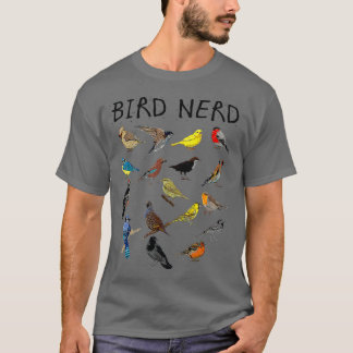 'Bird Nerd Different Art of Bird' Niedliches Vogel T-Shirt
