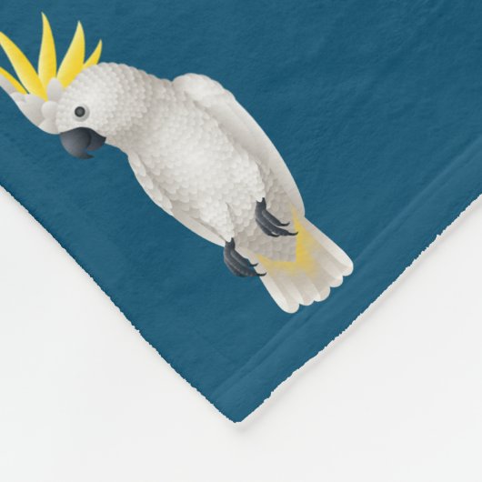 Bird Nerd Fleece Blanket (Ecke)
