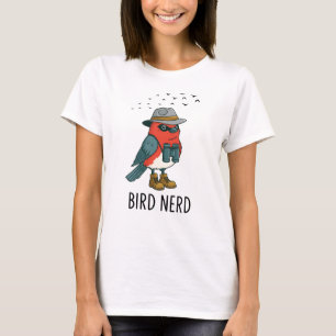 Bird Nerd Funny Bird Vogelbeobachtung Bird Lover b T-Shirt