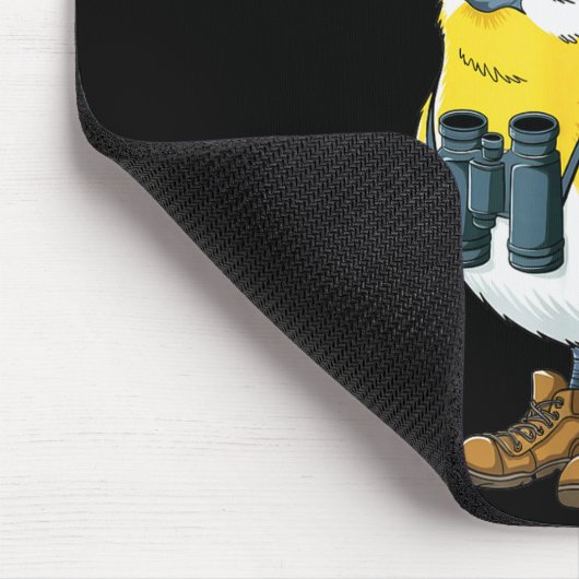Bird Nerd Funny Bird Watching Birding Bird Lover W Mousepad (Ecke)