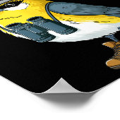 Bird Nerd Funny Bird Watching Birding Bird Lover W Poster (Ecke)