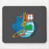 Bird Nerd Funny Bird Watching Birds Lover Ornithol Mousepad (Vorne)