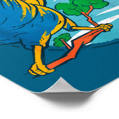 Bird Nerd Funny Bird Watching Birds Lover Ornithol Poster (Ecke)