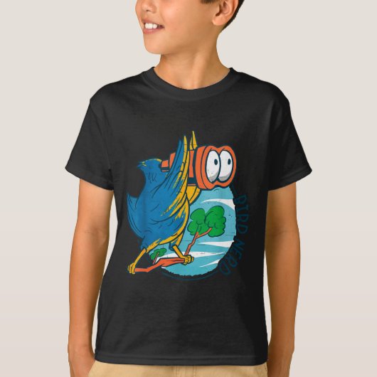Bird Nerd Funny Bird Watching Birds Lover Ornithol T-Shirt (Vorderseite)