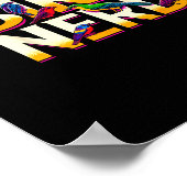 Bird Nerd Funny Birdwatching Birdwatcher Bird Love Poster (Ecke)