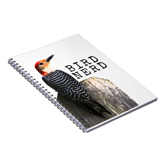 Bird Nerd Red-Bellied Woodpecker Notizblock (Rechte Seite)