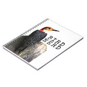 Bird Nerd Red-Bellied Woodpecker Notizblock (Linke Seite)