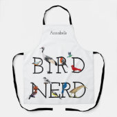 Bird-Nerd-Sortiment Drei Schürze (Vorderseite)